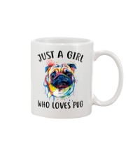 Just A Girl Who Loves Pug Mug thumbnail