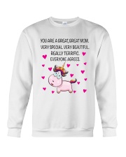 You Are A Great Great Mom Crewneck Sweatshirt thumbnail