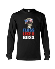 Floss Like A Boss Long Sleeve Tee thumbnail