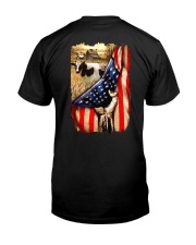 Dairy Cattle Flag Classic T-Shirt back