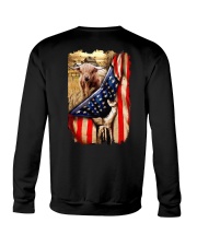 Highland cattle Flag Crewneck Sweatshirt thumbnail