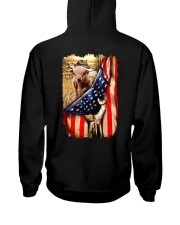 Highland cattle Flag Hooded Sweatshirt thumbnail