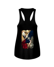 Rooster Texas Flag Ladies Flowy Tank thumbnail