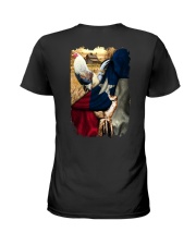 Rooster Texas Flag Ladies T-Shirt thumbnail