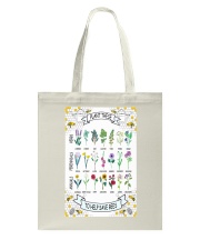 PLANT THESE TO HELP SAVE BEES Tote Bag thumbnail