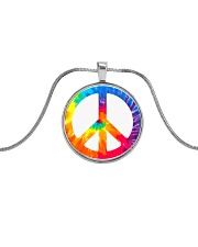 Hippie Life Metallic Circle Necklace thumbnail