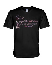 The Right Shoe V-Neck T-Shirt tile