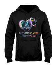 Love Needs No Words Hooded Sweatshirt tile