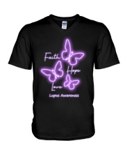 Faith Hope Love V-Neck T-Shirt tile