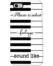 Music Is What Feelings Sound Like Phone Case i-phone-8-case