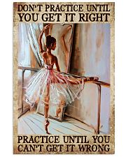 Practive Until 11x17 Poster front