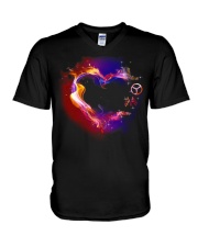 Love Racing V-Neck T-Shirt tile