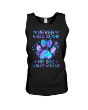Never Walk Alone Unisex Tank tile
