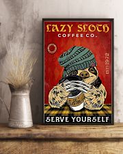Lazy sloth 11x17 Poster lifestyle-poster-3