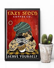 Lazy sloth 11x17 Poster lifestyle-poster-8