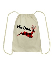 Her Buck His Doe Valentine Drawstring Bag tile