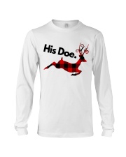 Her Buck His Doe Valentine Long Sleeve Tee tile