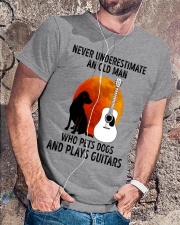 Never Underestimate An Old Man Classic T-Shirt lifestyle-mens-crewneck-front-4