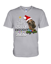Is This Jolly Enough 2020 V-Neck T-Shirt tile