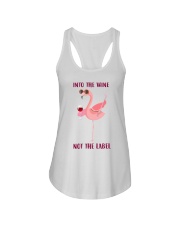 Into the wine not the label Ladies Flowy Tank tile