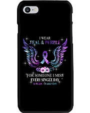 I Wear Teal and Purple Phone Case tile