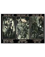 Odin Give Me Knowledge On My Path 17x11 Poster front