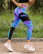 Autism Piece High Waist Leggings aos-high-waist-leggings-lifestyle-15