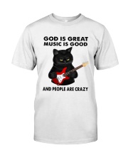 Music Is Good Classic T-Shirt front