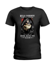 Hello Darkness My Old Friend Ladies T-Shirt tile