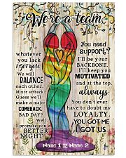 We're A Team Valentine 11x17 Poster front