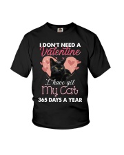 I Don't Need A Valentine Youth T-Shirt tile