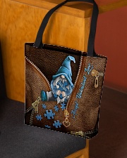 Accept Understand Love Leather Pattern Print All-over Tote aos-all-over-tote-lifestyle-front-02