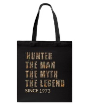 Hunter The Man The Myth The Legend Tote Bag tile
