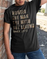 Hunter The Man The Myth The Legend Classic T-Shirt apparel-classic-tshirt-lifestyle-27