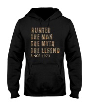 Hunter The Man The Myth The Legend Hooded Sweatshirt tile