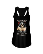 Hello Darkness My Old Friend Ladies Flowy Tank tile