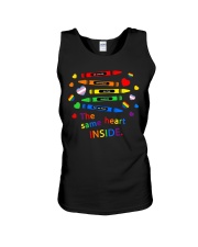 Same Heart Inside Unisex Tank tile