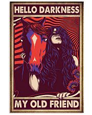 Hello Darkness My Old Friend 11x17 Poster front