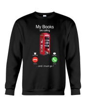 My Books Are Calling Crewneck Sweatshirt tile