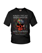 Nobody Test My Inner Gangster Youth T-Shirt tile