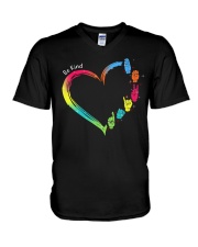 Be Kind V-Neck T-Shirt tile