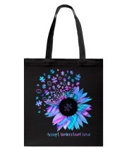 Accept understand love Tote Bag tile