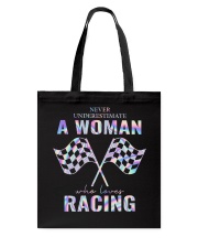 Never Underestimate Tote Bag tile