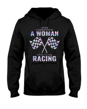 Never Underestimate Hooded Sweatshirt tile