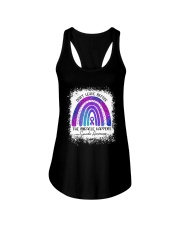 Don't Leave Before Ladies Flowy Tank tile