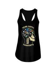 Think Happy Thoughts Ladies Flowy Tank tile