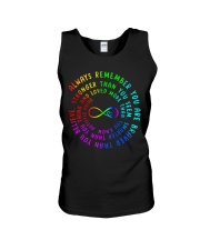 Always Remember Unisex Tank tile