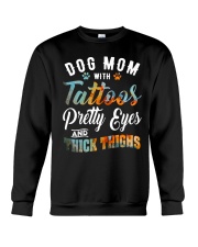 Dog Mom Crewneck Sweatshirt tile