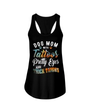 Dog Mom Ladies Flowy Tank tile