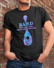 Bard Gamer D20 Classic T-Shirt apparel-classic-tshirt-lifestyle-26